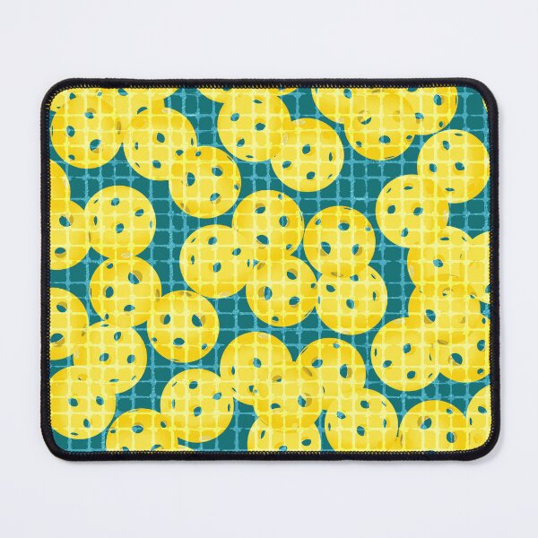 Item preview, Pickleball is Life - Yellow on Teal designed and sold by NiranjanaMani.