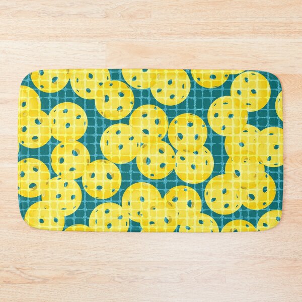 Item preview, Pickleball is Life - Yellow on Teal designed and sold by NiranjanaMani.