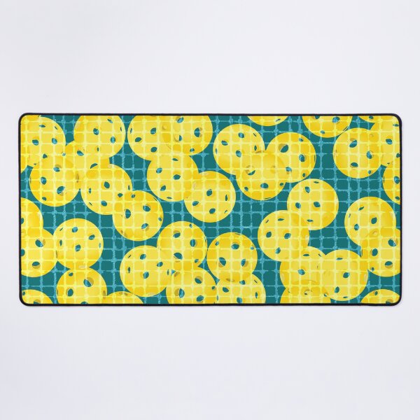 Item preview, Pickleball is Life - Yellow on Teal designed and sold by NiranjanaMani.