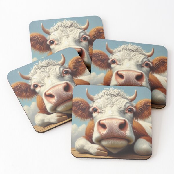 Item preview, Portrait of a Cow: Gentle Strength designed and sold by Girih.