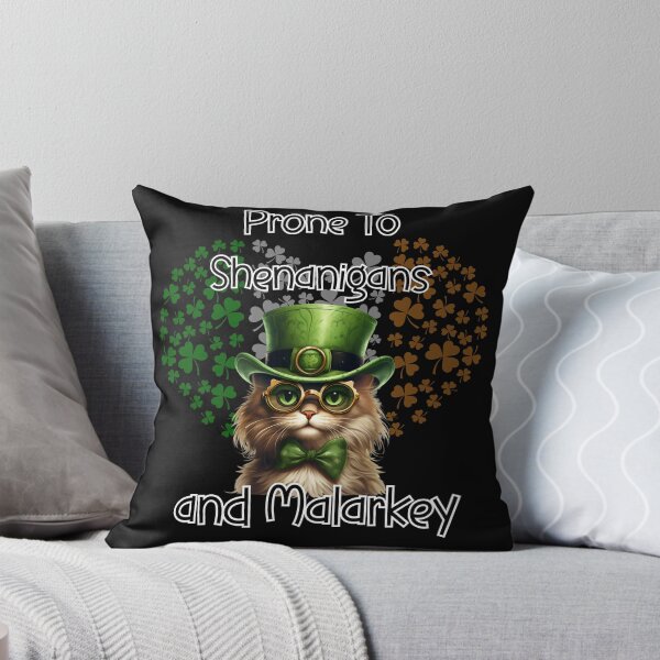 Item preview, Prone To Shenanigans and Malarkey designed and sold by ArtFeverShop.