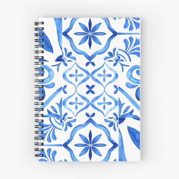 Item preview, Blue and White Ceramic Pattern designed and sold by Inspirely.