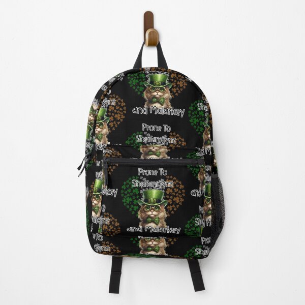 Item preview, Prone To Shenanigans and Malarkey designed and sold by ArtFeverShop.