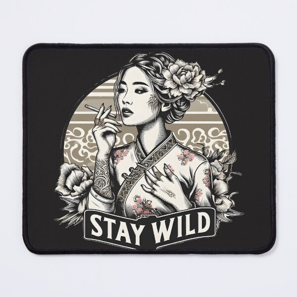 Item preview, Stay Wild - Free Asian Woman designed and sold by LV-creator.