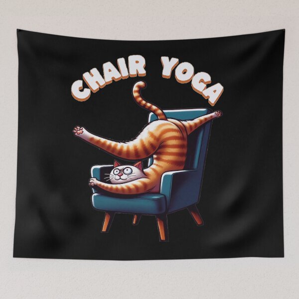 Item preview, Chair Yoga designed and sold by FreshArtFusion.