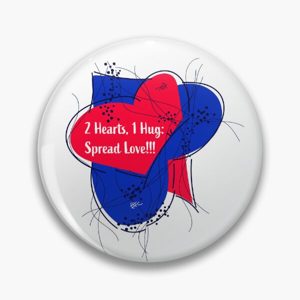 Item preview, 2 Hearts, 1 Hug: Spread Love designed and sold by fraga-ro.