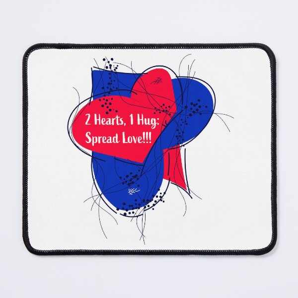 Item preview, 2 Hearts, 1 Hug: Spread Love designed and sold by fraga-ro.