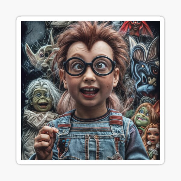 Item preview, Creative Vision: The Portrait of the Boy with Glasses and His Friends designed and sold by elglotonmusical.