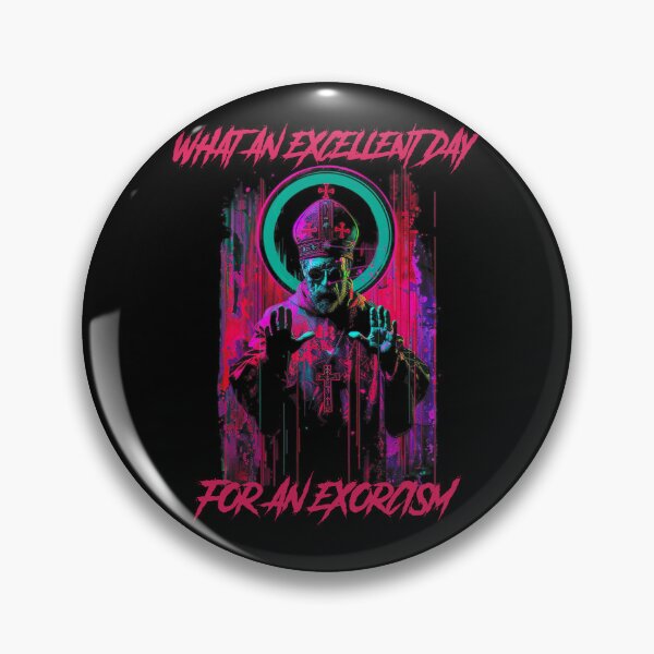 Item preview, What an excellent day for an exorcism designed and sold by GlitchGrotesque.