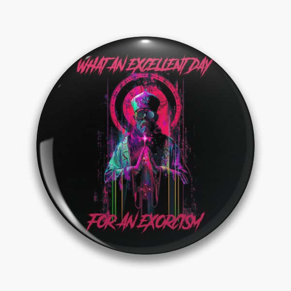 Item preview, What an excellent day for an exorcism designed and sold by GlitchGrotesque.