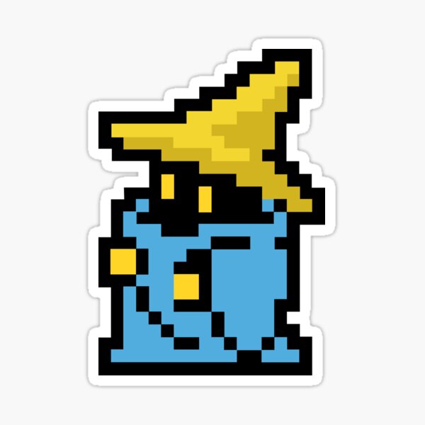 Aperçu de l'œuvre Mage Noir 8BIT créée et vendue par artxlife.
