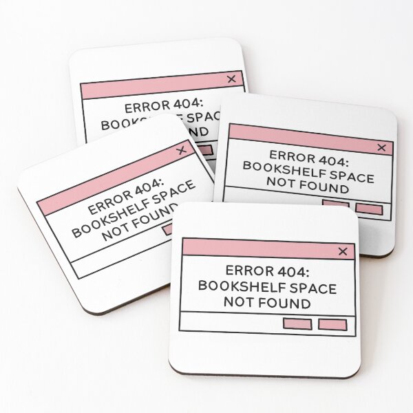 Item preview, Error 404: Bookshelf Full Pink designed and sold by Alyssa Caputo.