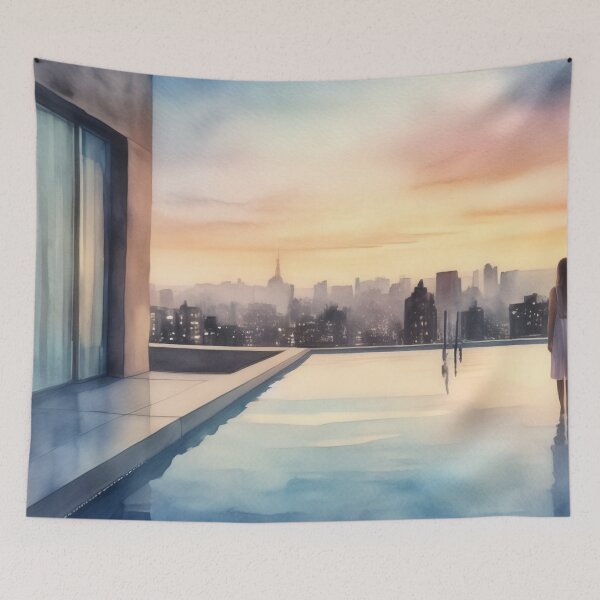 Item preview, Whispers of the Unseen: A Watercolor Journey Through Hidden Realities designed and sold by PanoramaPrints.