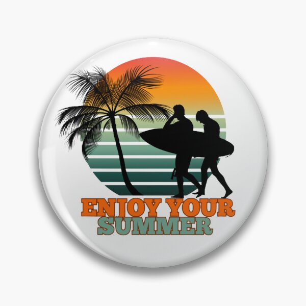 Item preview, Surf Enjoy Your Summer 2024 Palm Surf Sun. designed and sold by Vignola7.
