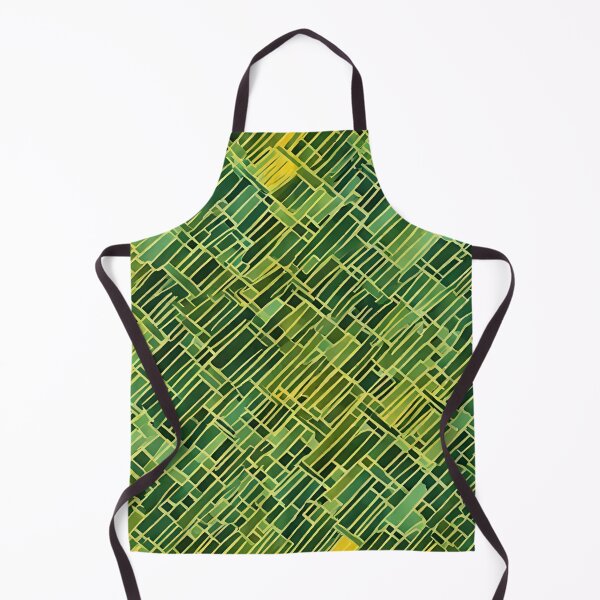 Item preview, Patrón abstracto verde amarillo designed and sold by Gaborai.