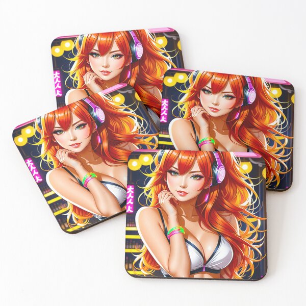 Item preview, Lascivas aventuras manga de chicas anime Las sensuales escapadas Ecchi de Otaku designed and sold by AnimeMangaGirls.