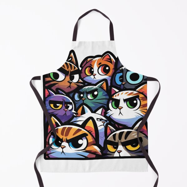 Item preview, suspicious cats designed and sold by Truck Stop One.