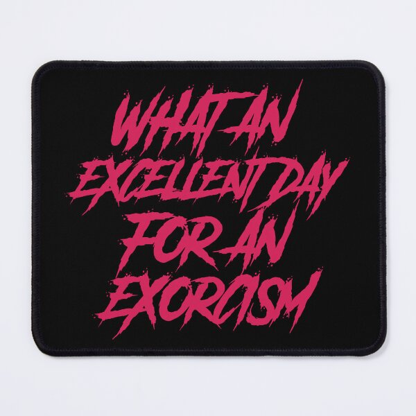 Item preview, What an excellent day for an exorcism designed and sold by GlitchGrotesque.