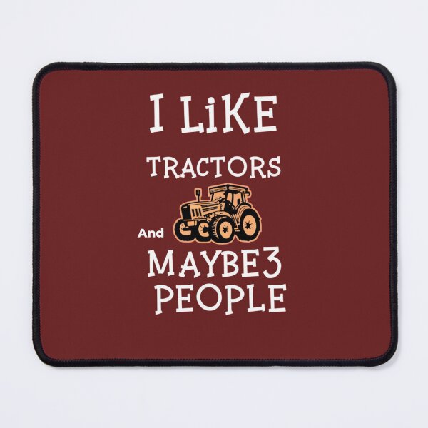 Item preview, I Like Tractors and maybe 3 people designed and sold by BlueGoldArt.