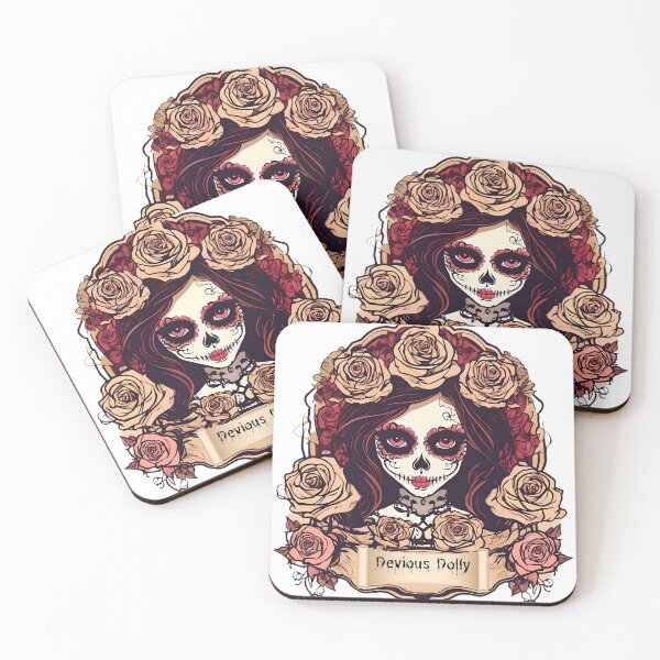 Item preview, Devious Dolly Roses designed and sold by NineGhostsArt.