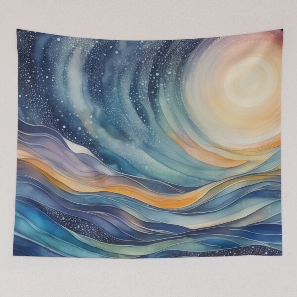 Item preview, Cosmic Whispers: A Watercolor Journey designed and sold by PanoramaPrints.