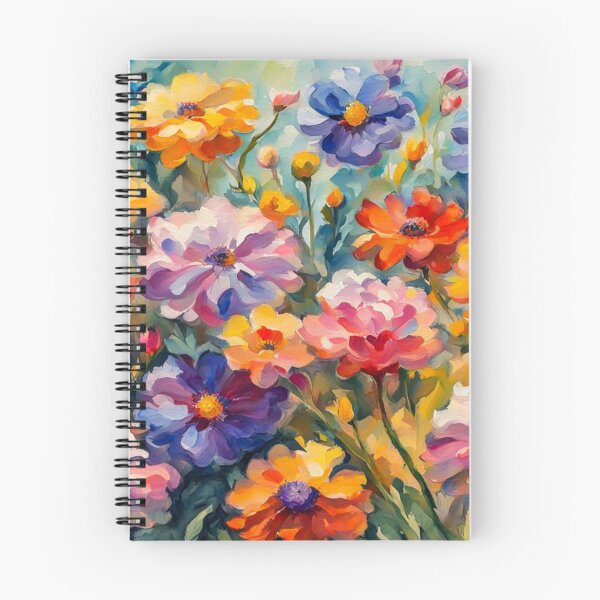 Item preview, Beautiful Colorful Flowers Painting - Museum Epic Impressionist Maximalist Masterpiece Painting designed and sold by MyArt23.