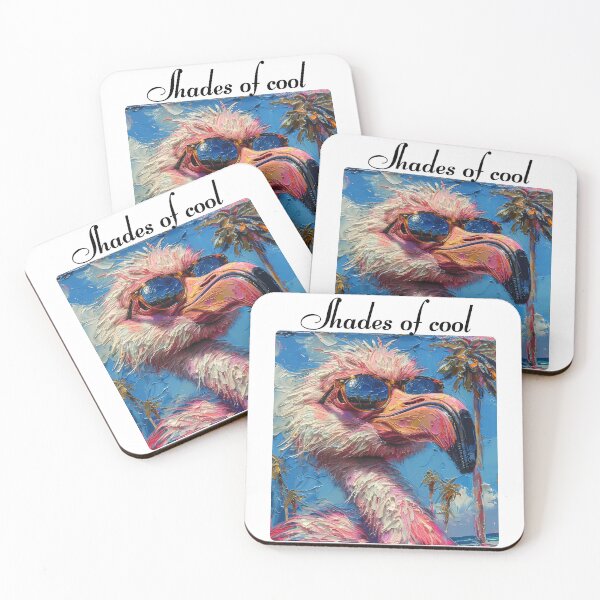 Item preview, My flamingo lives in shades of cool designed and sold by MariaLuiza26.
