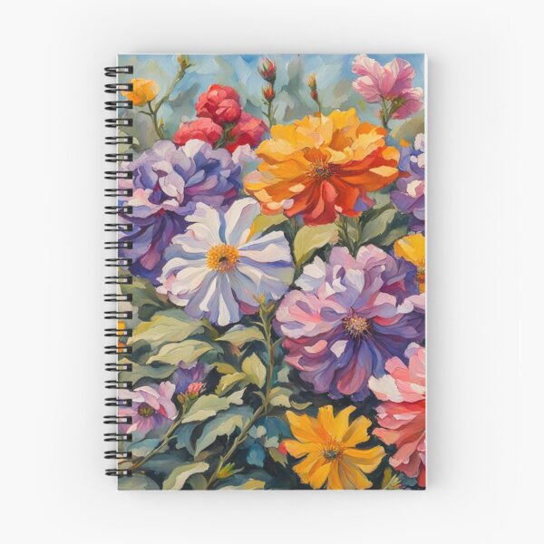 Item preview, Beautiful Colorful Flowers Painting - Museum Epic Impressionist Maximalist Masterpiece Painting designed and sold by MyArt23.