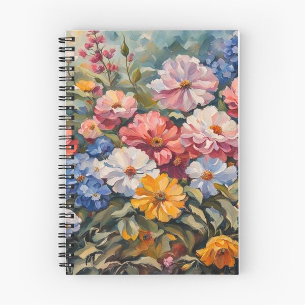 Item preview, Beautiful Colorful Flowers Painting - Museum Epic Impressionist Maximalist Masterpiece Painting designed and sold by MyArt23.