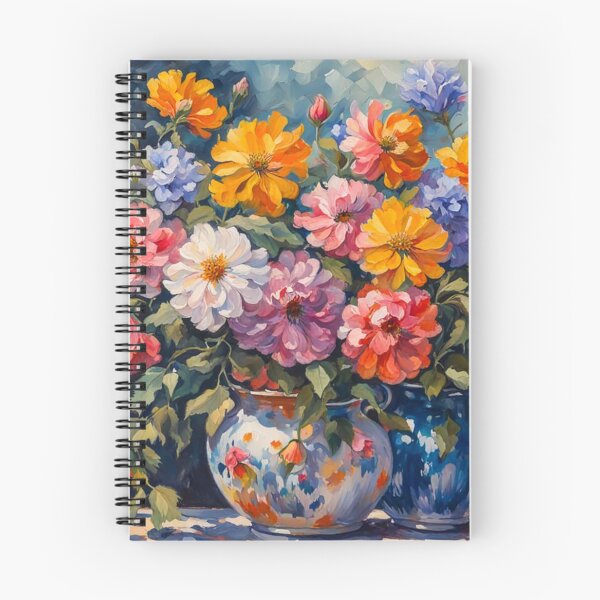 Item preview, Beautiful Colorful Flowers Painting - Museum Epic Impressionist Maximalist Masterpiece Painting designed and sold by MyArt23.