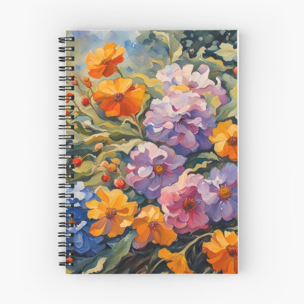 Item preview, Beautiful Colorful Flowers Painting - Museum Epic Impressionist Maximalist Masterpiece Painting designed and sold by MyArt23.