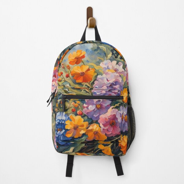 Item preview, Beautiful Colorful Flowers Painting - Museum Epic Impressionist Maximalist Masterpiece Painting designed and sold by MyArt23.