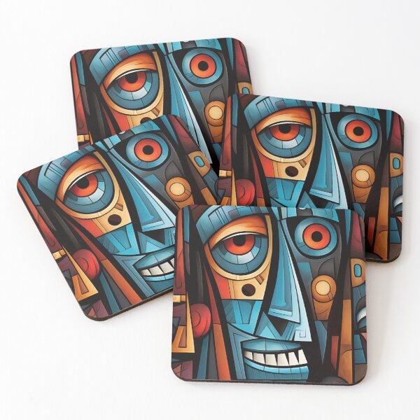 Item preview, Face Abstract Art designed and sold by sheprint.