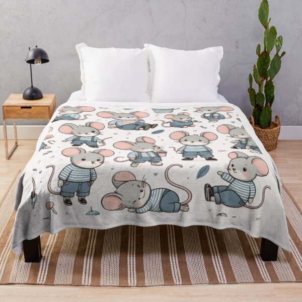 Item preview, Cute mouse pattern designed and sold by Culmika.