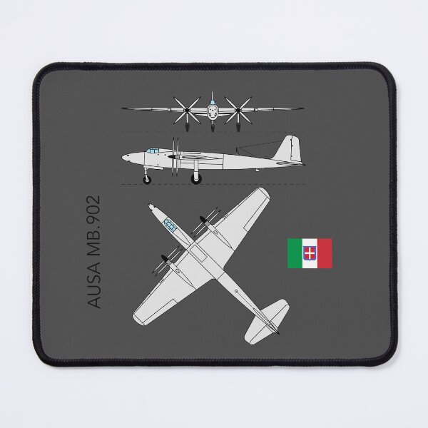 Item preview, Aeronautica Umbra AUSA MB.902: A Technical Schematic Masterpiece  designed and sold by Chroma Artis.