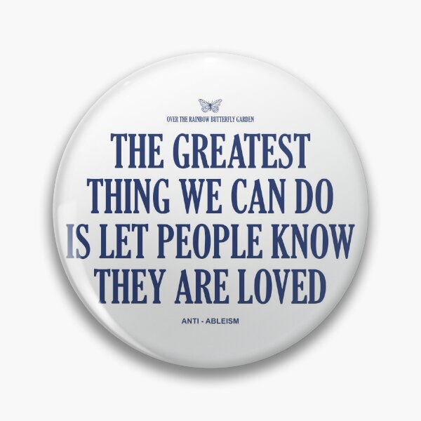 Item preview, INCLUSION COLLECTION CREME - The Greatest Thing We Can Do Is Let People Know They Are Loved OTRBG (Non - Profit) designed and sold by OTRBGStore.