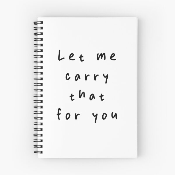 Item preview, Let me carry that for you   | Minimalist Style | Handwritten Font designed and sold by RM-Journey.