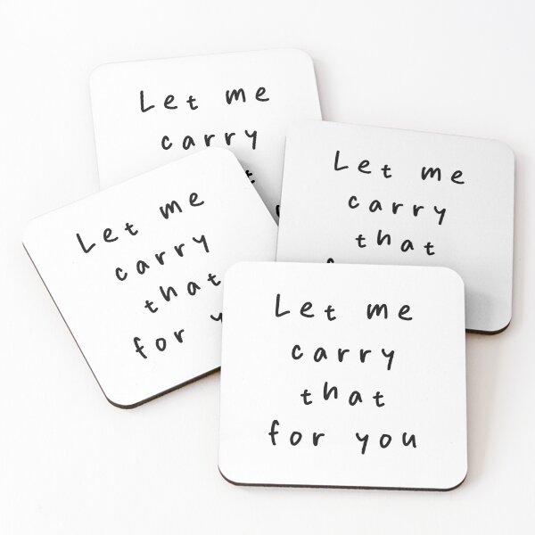 Item preview, Let me carry that for you   | Minimalist Style | Handwritten Font designed and sold by RM-Journey.