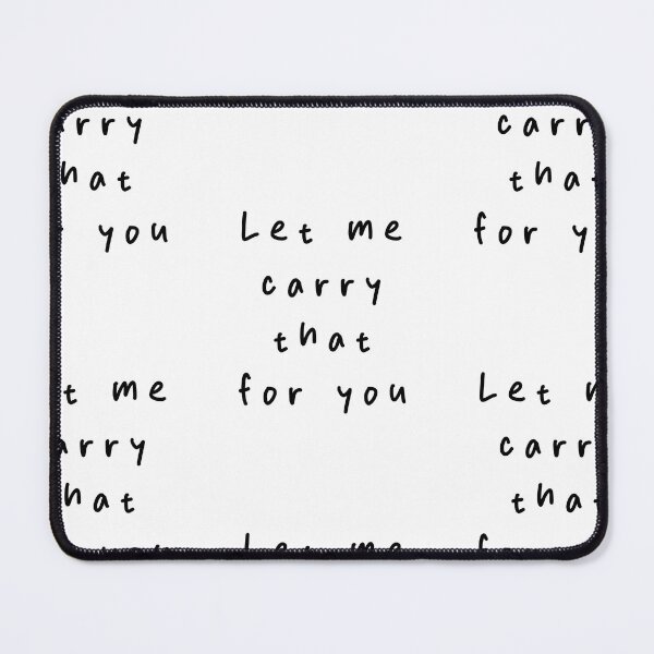 Item preview, Let me carry that for you   | Minimalist Style | Handwritten Font designed and sold by RM-Journey.
