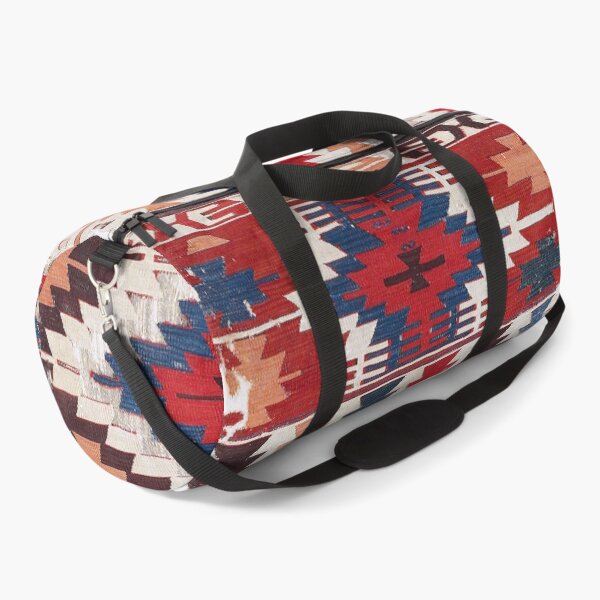 Item preview, Karapinar Antique Tribal Kilim Fragment  designed and sold by Vicky Brago-Mitchell®.