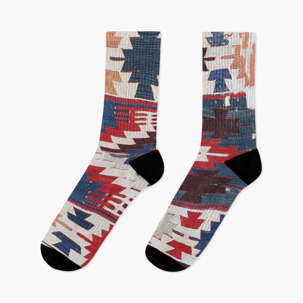Item preview, Karapinar Antique Tribal Kilim Fragment  designed and sold by Vicky Brago-Mitchell®.