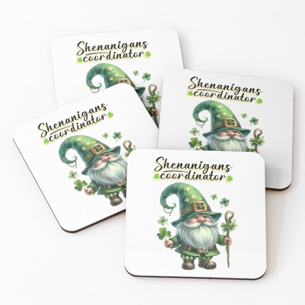 Item preview, Shenanigans Coordinator St.Patricks Day Gnome designed and sold by Marcin Kulka.