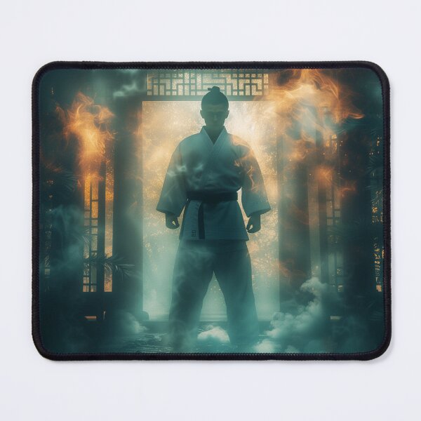 Item preview, Retrato de un hombre karateka designed and sold by Fantasyplus.