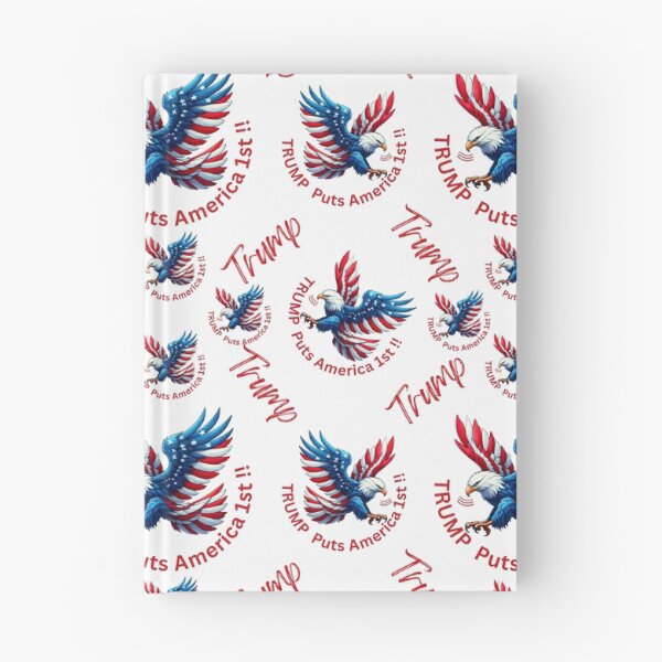 Item preview, Trump puts America 1st  designed and sold by K.M. Creations.