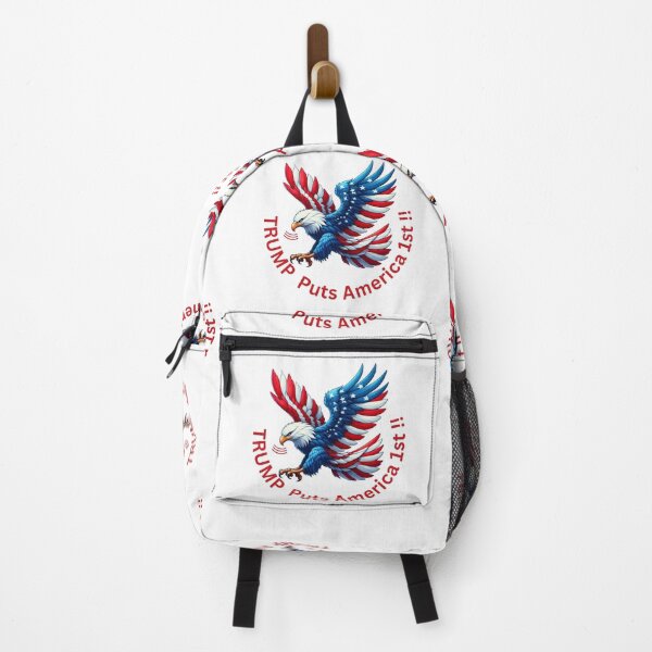 Item preview, Trump puts America 1st  designed and sold by K.M. Creations.