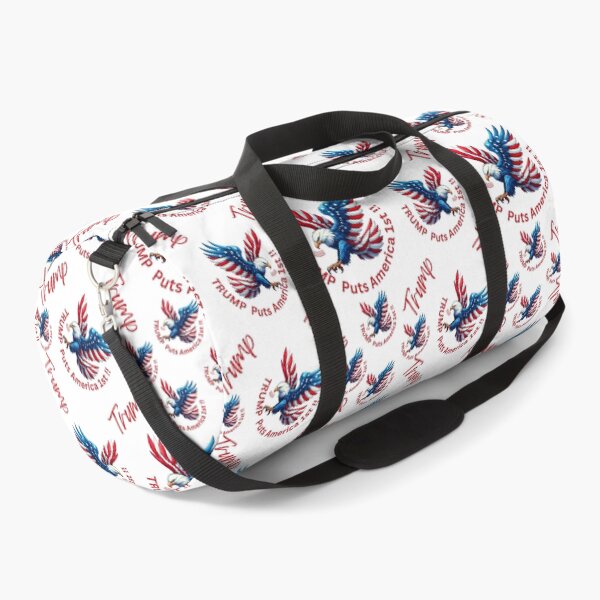 Item preview, Trump puts America 1st designed and sold by K.M. Creations.