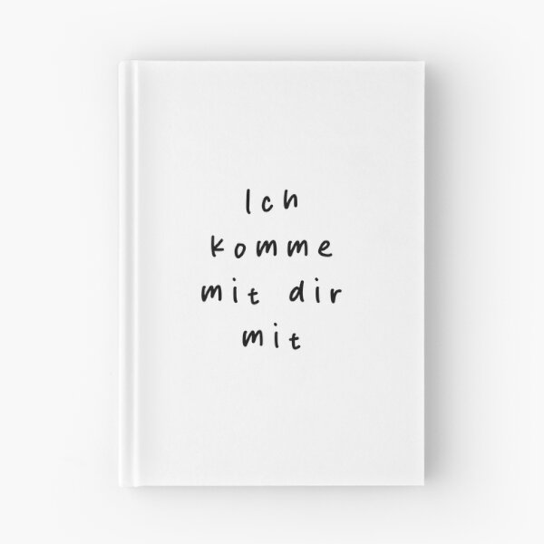 Item preview, Ich komme mit dir mit   | Minimalist Style | Handwritten Font designed and sold by RM-Journey.