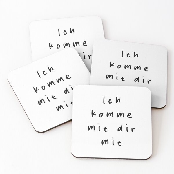 Item preview, Ich komme mit dir mit   | Minimalist Style | Handwritten Font designed and sold by RM-Journey.