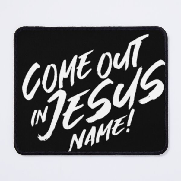 Item preview, Come Out In Jesus Name T Shirt Mens.cute christian designed and sold by ChristianArt6.