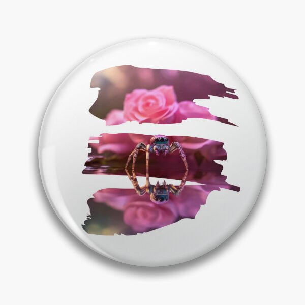 Item preview, The Magical Spider with pink Roses designed and sold by JZDezignsz.